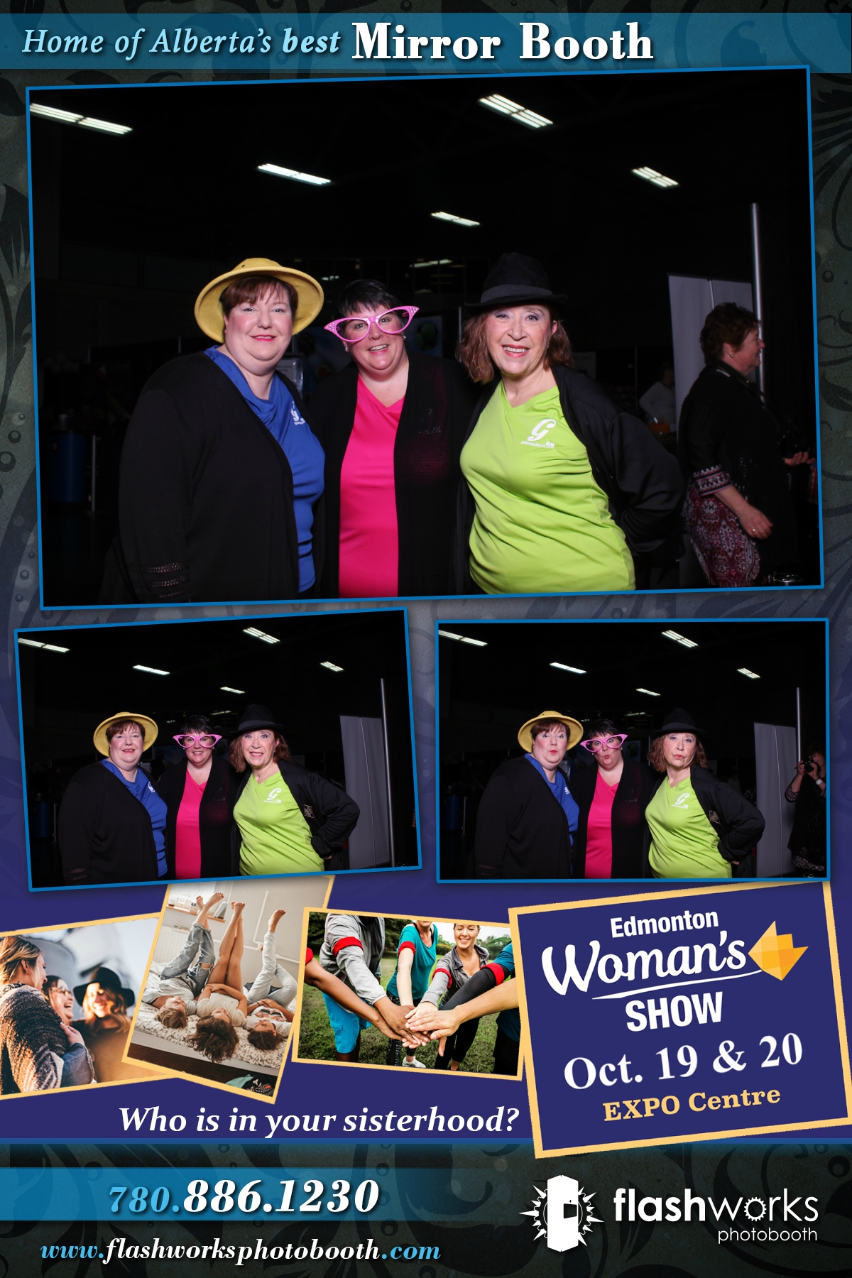 Fall Edmonton Woman's Show | View more photos from the event at gallery.flashworksphotobooth.com/u/FlashworksPhotoboothInc/Fall-Edmonton-Womans-Show-0